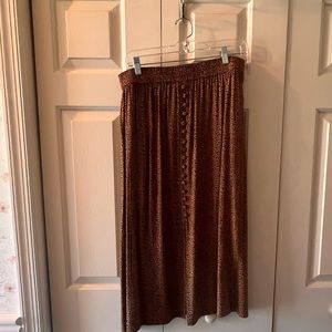 LOFT midi skirt size M